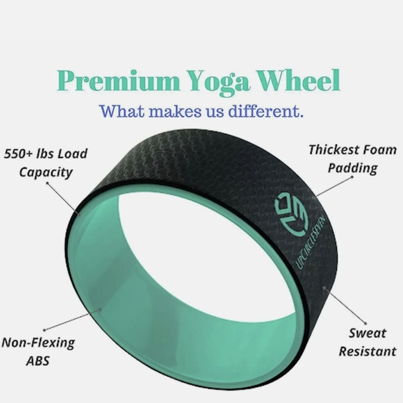 UpCircleSeven Yoga Wheel - [Pro Series] Strongest & Most Comfortable Dharma Yoga - Picture 7 of 16